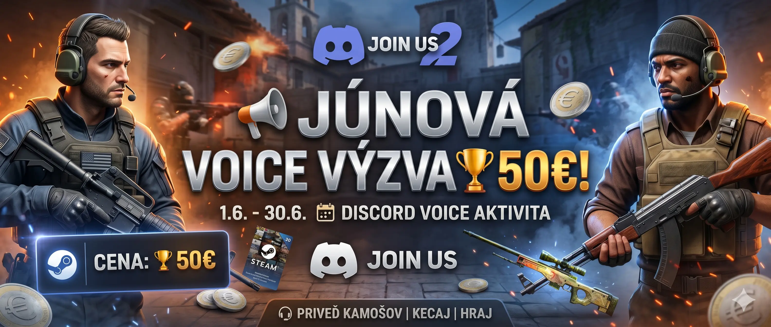 Súťaž o Steam voucher v hodnote 50 EUR